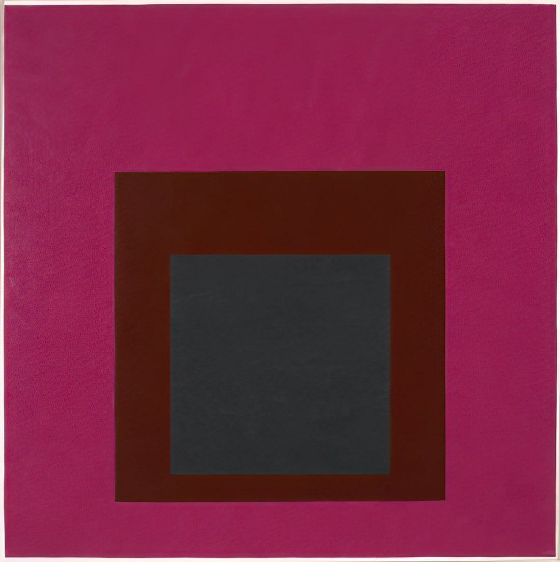 Josef Albers Manhattan: The Bauhaus Master's Urban Influence and Artistic Legacy - HOMAGE TO THE SQUARE GUARDED 1952 by Josef Albers