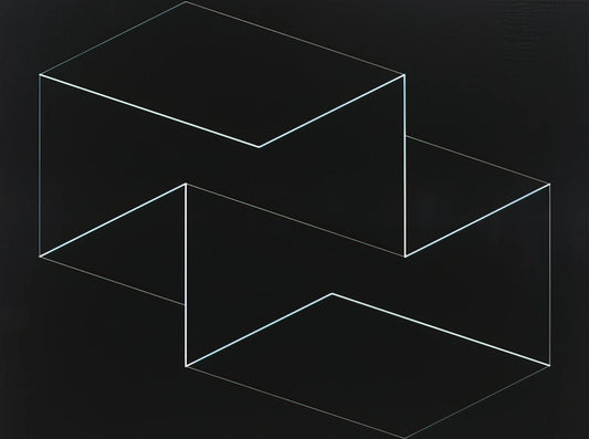 Josef Albers Nesting Tables: A Masterpiece of Bauhaus Design and Modernist Function - F M E 5 1962 by Josef Albers