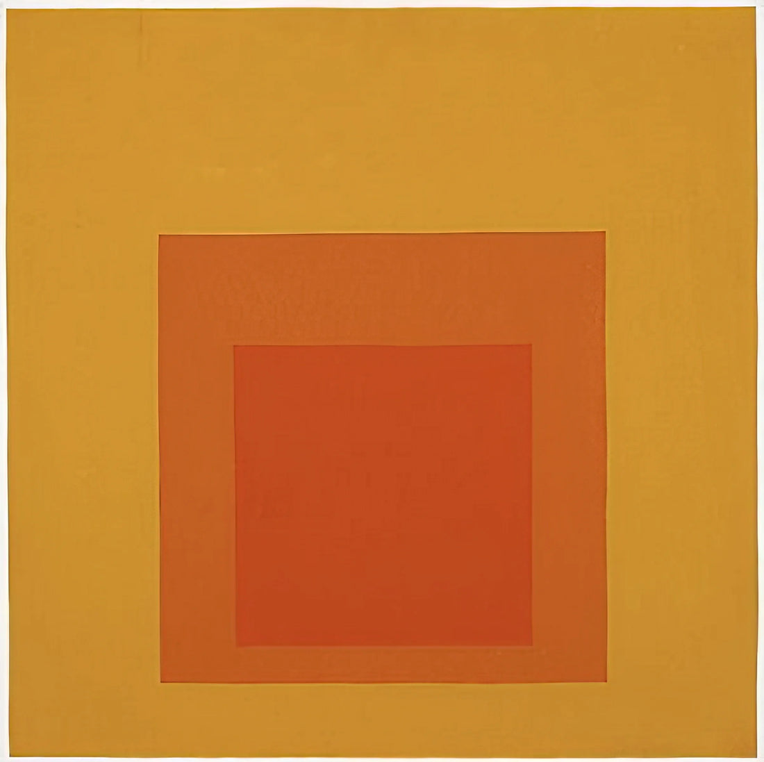 Josef Albers and the Interaction of Colors: A Master's Guide to Visual Perception - HOMAGE TO THE SQUARE 1967 by Josef Albers