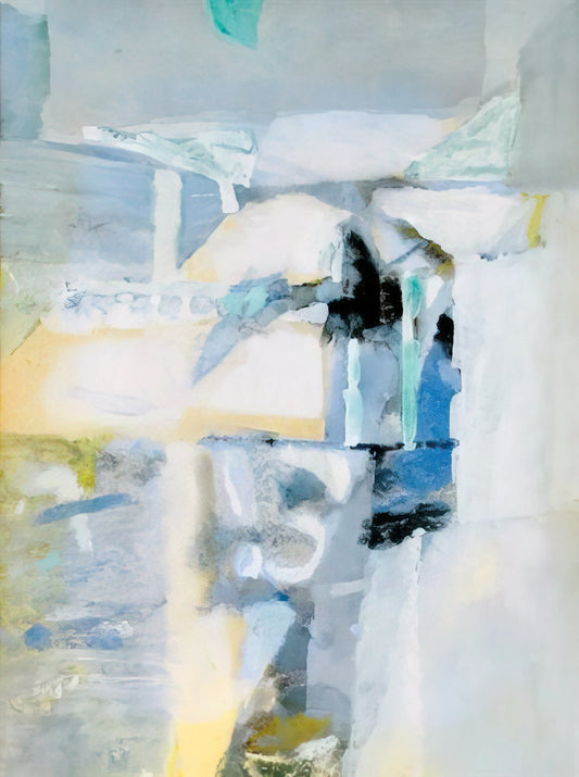 Joyce Menez: The Lyrical Abstractionist Who Redefined Philippine Modern Art - Reflexos - Lyrical Abstraction by Menez