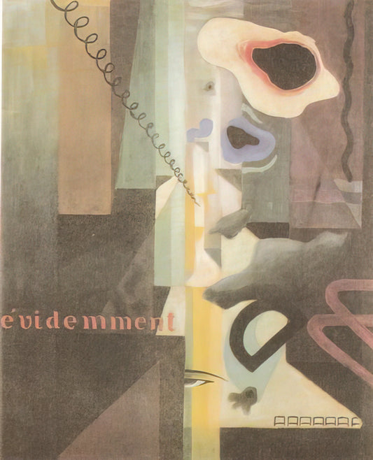 Julius Evola: Revolt Against the Modern World and the Artistic Legacy of a Radical Thinker - Composizione Paesaggio Dada n. 3 o n. 2 - 1921 by Julius Evola