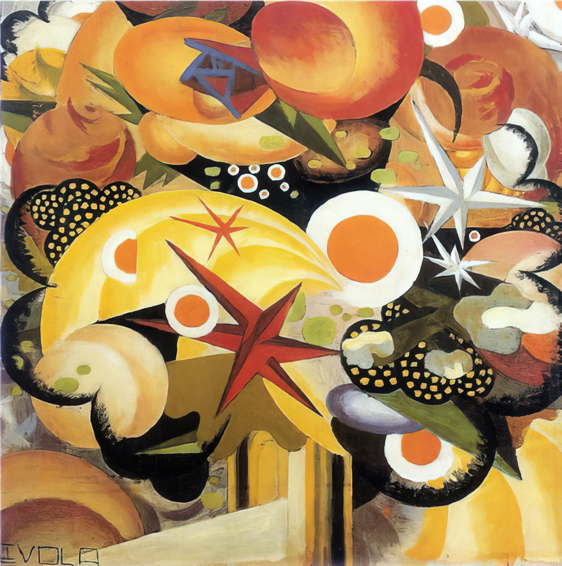Julius Evola: The Philosopher, Artist, and Esotericist Behind the Controversial Legacy - Mazzo di fiori - 1918 by Julius Evola