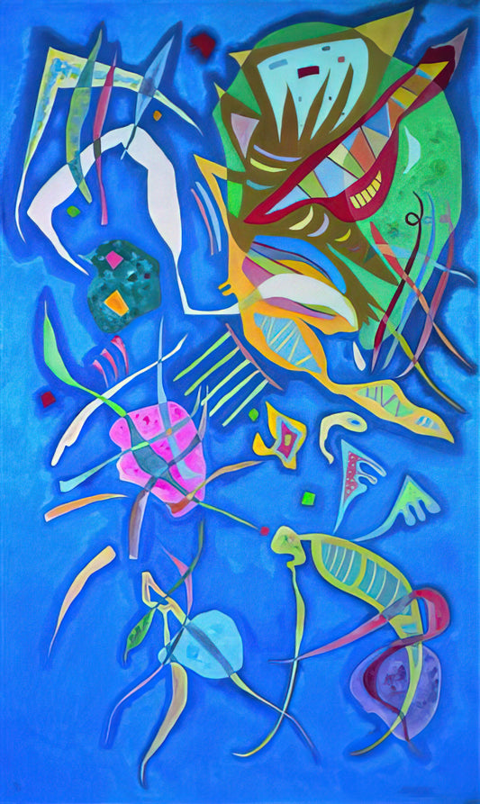 Kandinsky Composition 10: The Apotheosis of Abstract Expressionism - GROUPING 1937 by Wassily Kandinsky