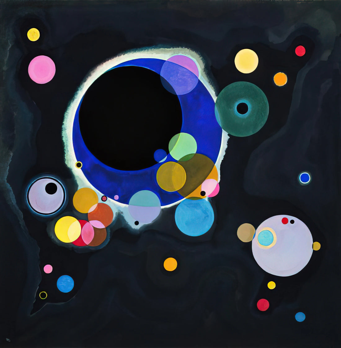 Kandinsky Posters on Amazon: A Collector's Guide to Authenticity, Quality & Value - SEVERAL CIRCLES 1926 by Wassily Kandinsky