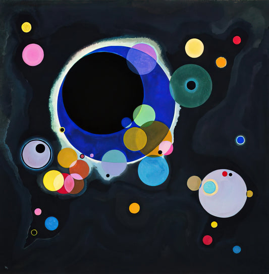 Kandinsky Posters on Amazon: A Collector's Guide to Authenticity, Quality & Value - SEVERAL CIRCLES 1926 by Wassily Kandinsky
