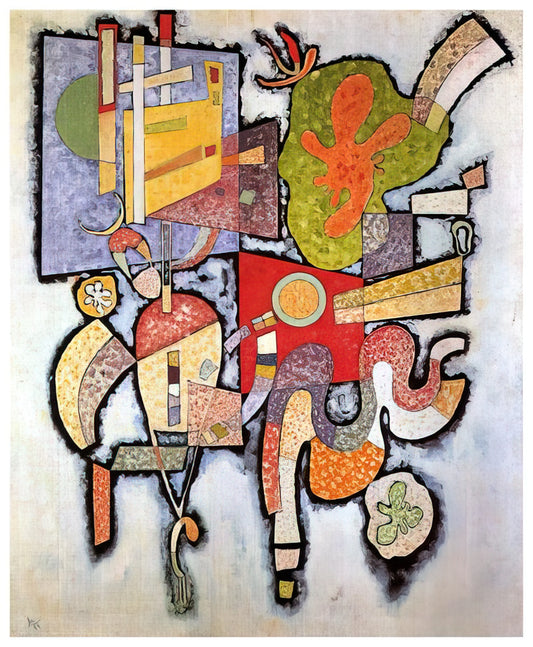 Kandinsky Signed Prints: A Collector's Guide to Authenticity, Value, and Legacy - COMPLEX SIMPLE 1939 by Wassily Kandinsky