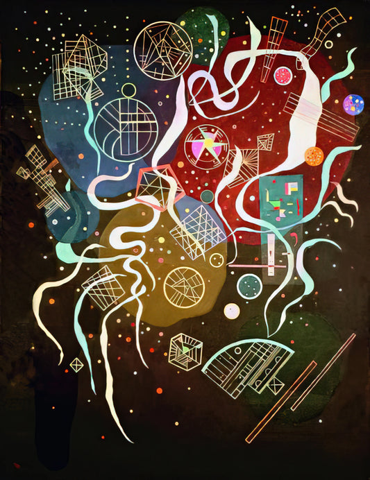 Kandinsky Taschen: The Definitive Guide to the Artist's Life, Work, and Legacy - MOVEMENT I 1935 by Wassily Kandinsky