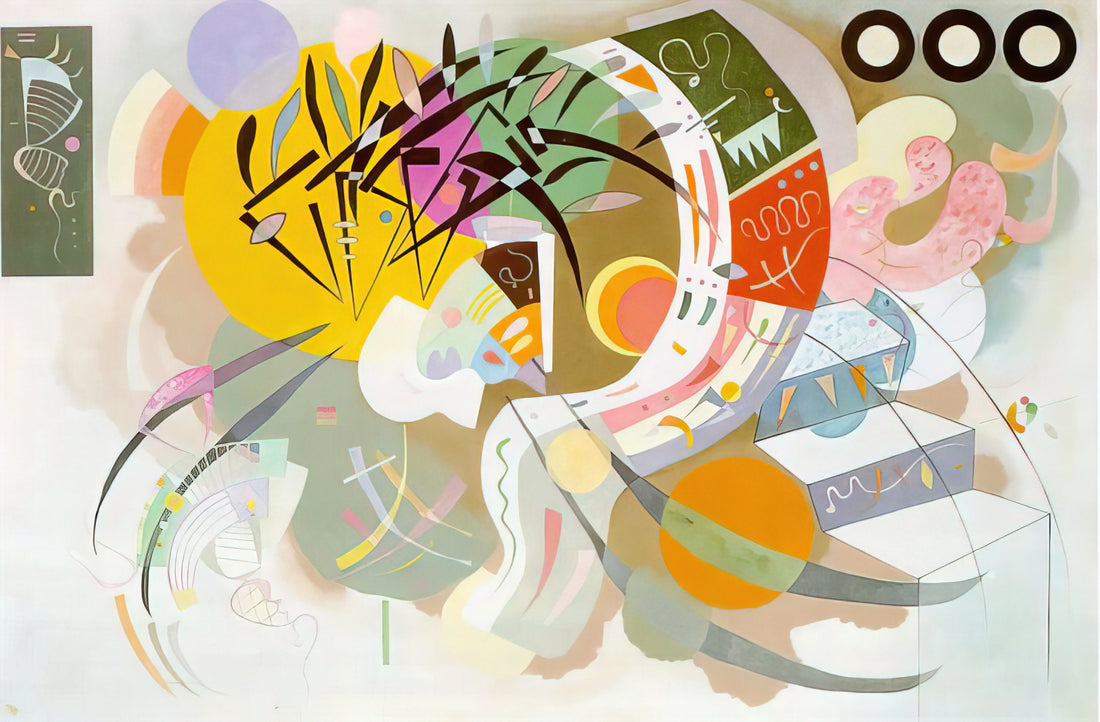 Kandinsky Wall Art: The Transformative Power of Abstract Expression in Your Space - DOMINANT CURVE 1936 by Wassily Kandinsky