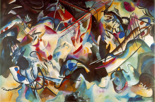 Kandinsky's Most Famous Art: A Curator's Guide to His Iconic Masterpieces - COMPOSITION VI 1913 by Wassily Kandinsky