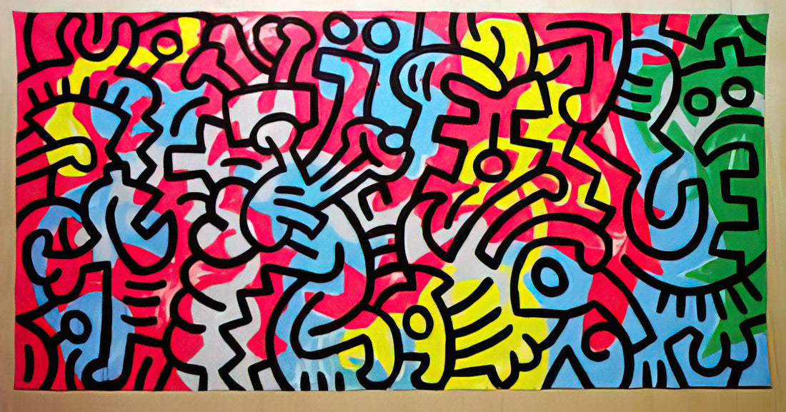 Keith Haring: The Radiant Child of Street Art and Social Commentary - UNTITLED 1987 by Keith Haring