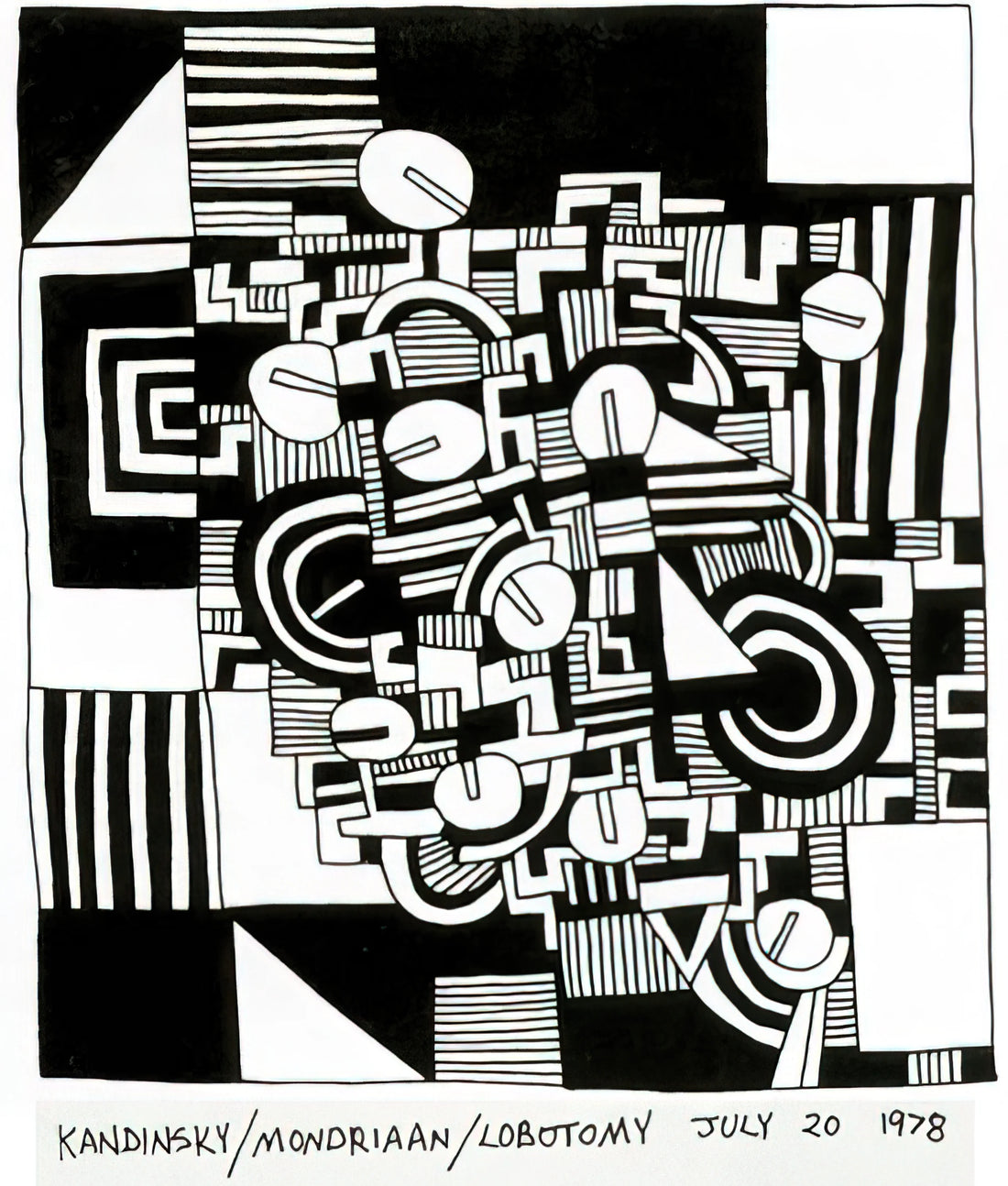 Keith Haring: The Radiant Legacy of Street Art and Social Commentary - UNTITLED 1978 by Keith Haring