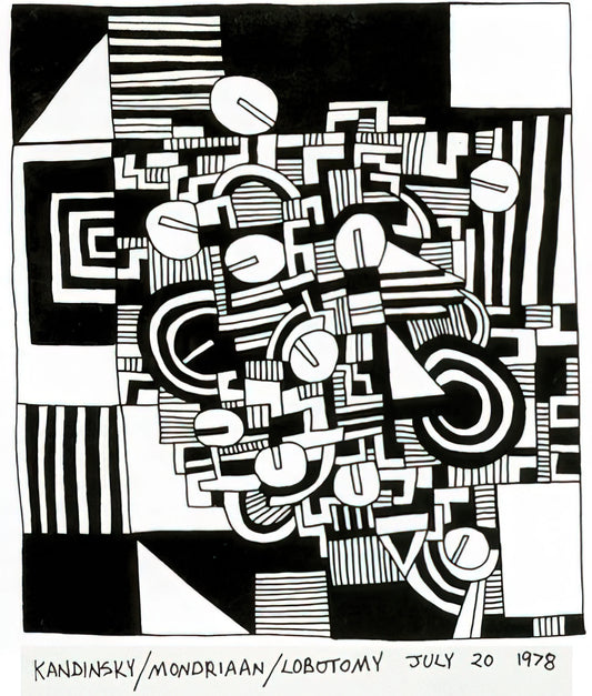 Keith Haring: The Radiant Legacy of Street Art and Social Commentary - UNTITLED 1978 by Keith Haring