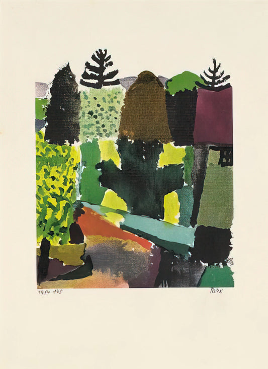 Klee Poster: A Guide to Paul Klee's Art Prints for Collectors and Decorators - PARK 1920 by Paul Klee