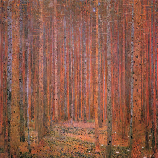 Klimt Reproductions for Sale: A Collector's Guide to Acquiring Museum-Quality Prints - FIR FOREST I by Gustav Klimt