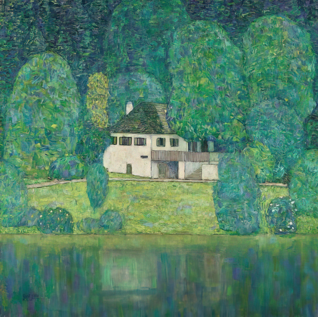 Klimt Tannenwald Canvas: A Deep Dive into Gustav Klimt's Enchanted Forest Masterpiece - UNTITLED by Gustav Klimt