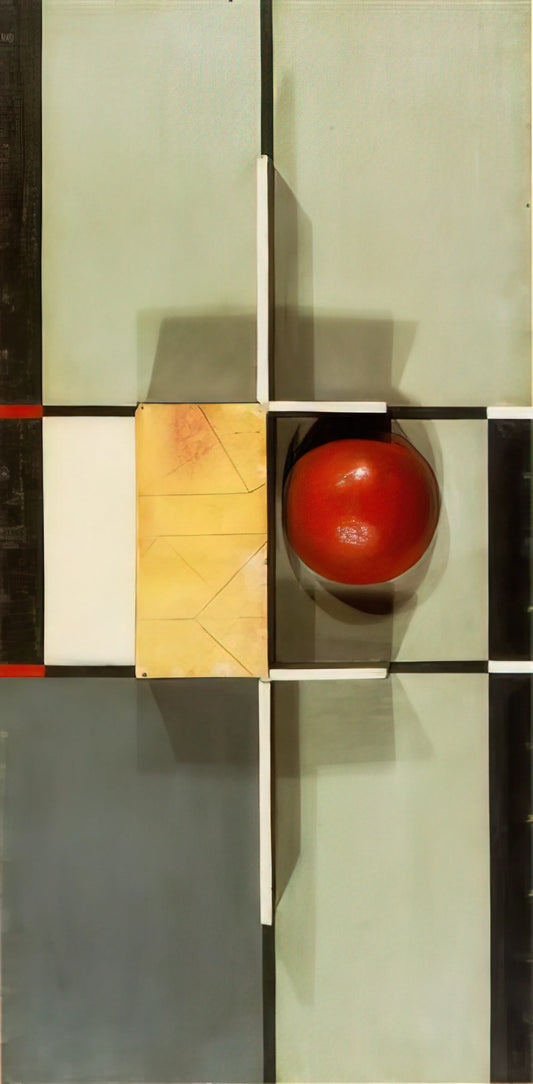 Kurt Schwitters: The Revolutionary Artist Who Redefined Art with Merz - RELIEF WITH CROSS AND SQUARE 1924 by Kurt Schwitters