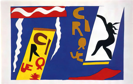 Landscape at Collioure Poster: Fauvism's Revolutionary Color Explosion - THE CIRCUS 1947 by Henri Matisse