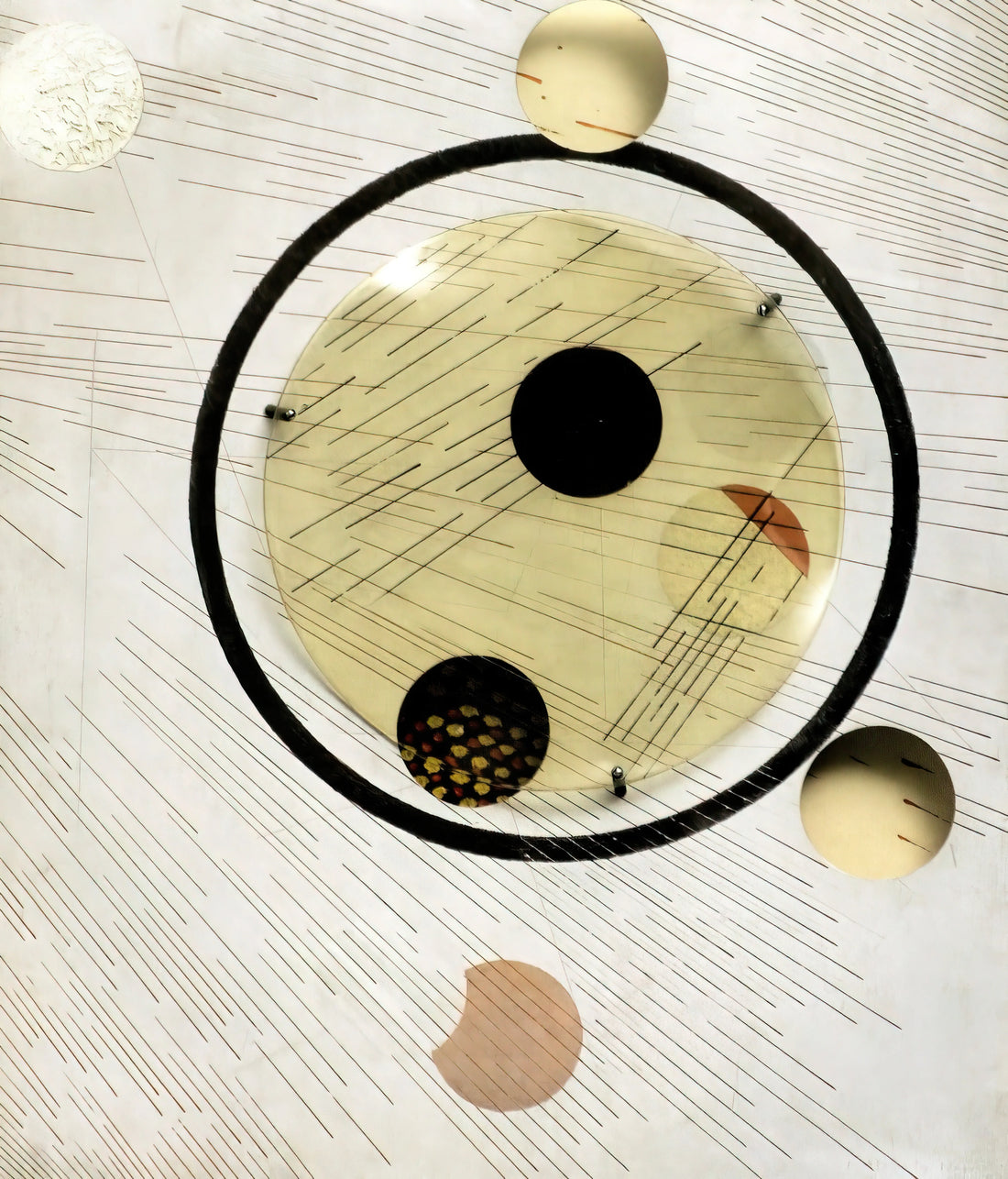 László Moholy-Nagy Prints: The Bauhaus Visionary's Enduring Legacy in Modern Art - Space Modulator Experiment, Aluminum 5 by Laszlo Moholy-Nagy