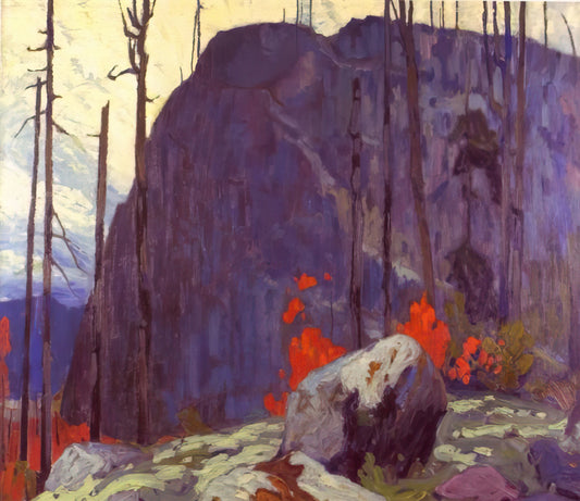 Lauren Harris Paintings: The Quiet Power of Canada's Modernist Visionary - Algoma Hill - 1920 by Lawren Harris