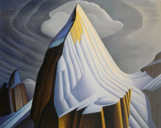 Lawren Harris Prints for Sale: A Collector's Guide to Canadian Modernism - Mount Lefroy - 1930 by Lawren Harris