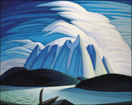 Lawren Stewart Harris: The Visionary Architect of Canadian Modernism - Lake and Mountains - 1928 by Lawren Harris