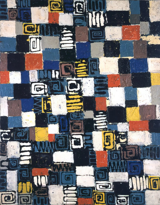 Lee Krasner Gallery: Rediscovering the Abstract Expressionist Pioneer - Untitled from Little Image series by Lee Krasner