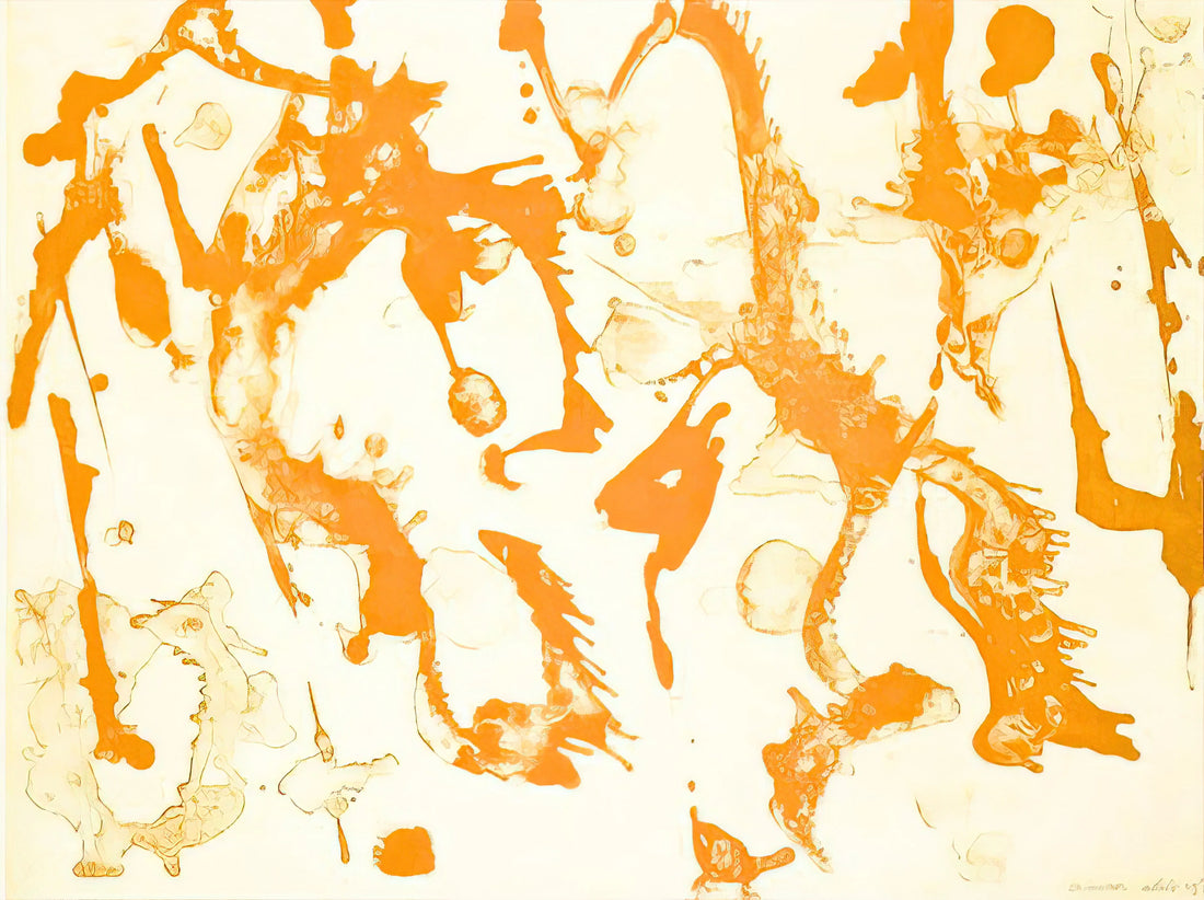 Lee Krasner Retrospective: Reassessing the Abstract Expressionist Pioneer - Gold Stone by Lee Krasner