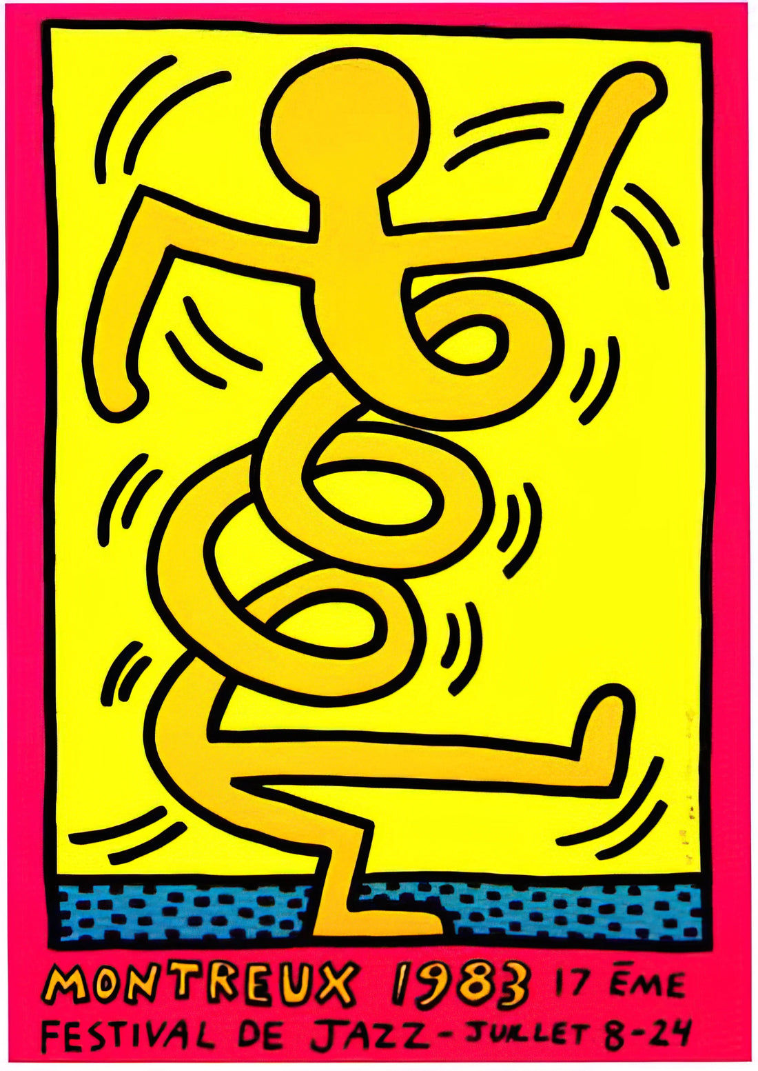 Lego Keith Haring: The Intersection of Pop Art, Street Culture, and Iconic Toy Design - MONTREUX 1983 by Keith Haring