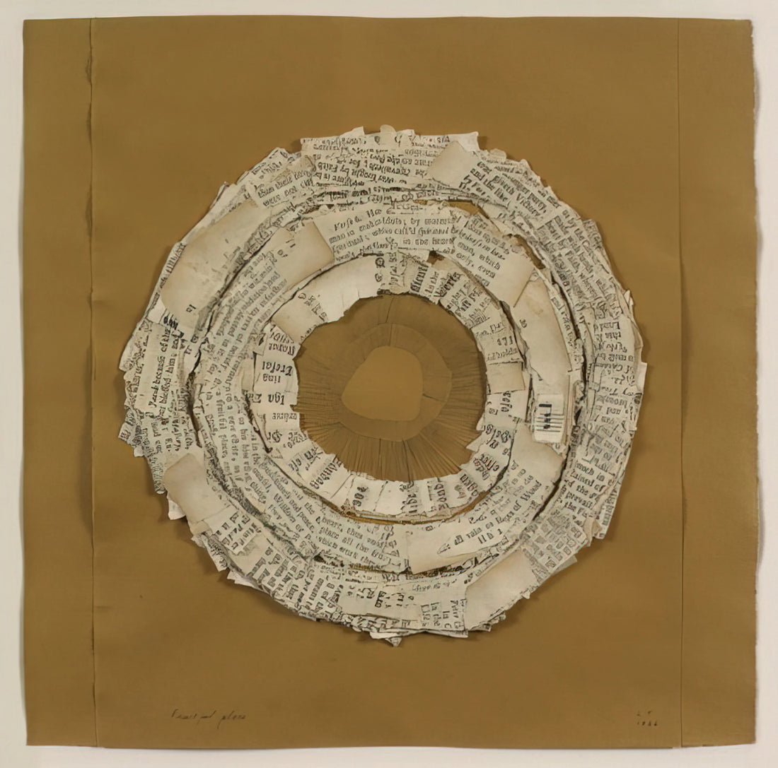 Lenore Tawney Posters: Exploring the Legacy of a Fiber Art Pioneer - FRUITFUL PLACE 1966 by Lenore Tawney