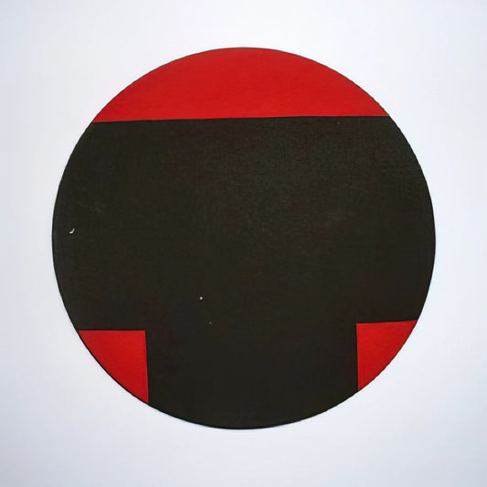 Leon Polk Smith: The American Pioneer of Hard-Edge Abstraction - Big T - Hard Edge Painting by Leon Polk Smith