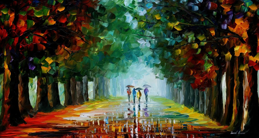 Leonid Afremov Amsterdam: The Vibrant Palette of a Modern Impressionist Master - Leonid Afremov by Leonid Afremov