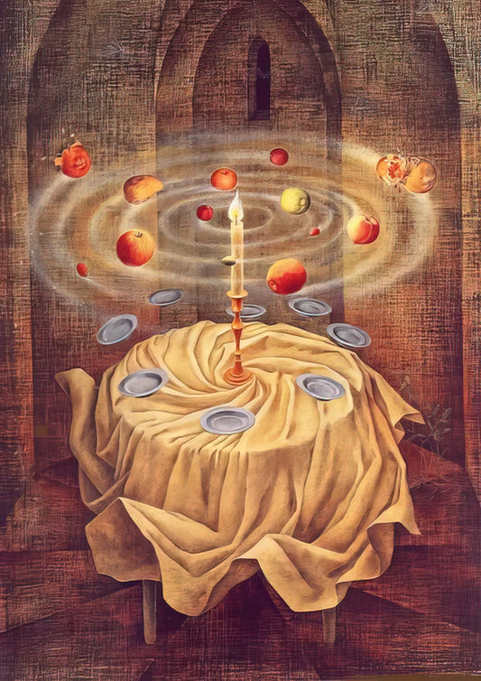 Leonora Carrington and Remedios Varo: The Surrealist Friendship That Redefined Art - STILL LIFE RESLICITANDO 1963 by Remedios Varo