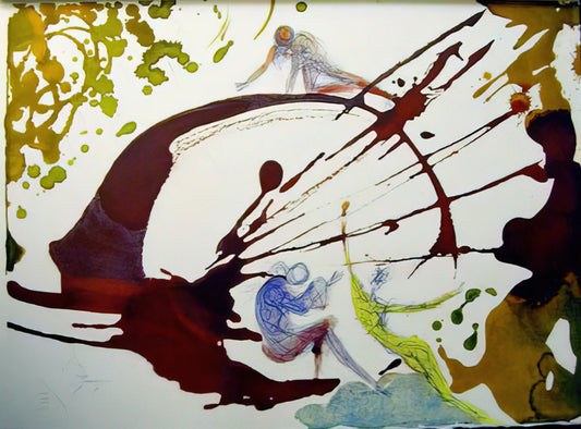 Lobster Telephone Print: The Surrealist Icon That Redefined Art and Object - IN PRINCIPIODEUS CREAVIT 1964 by Salvador Dali