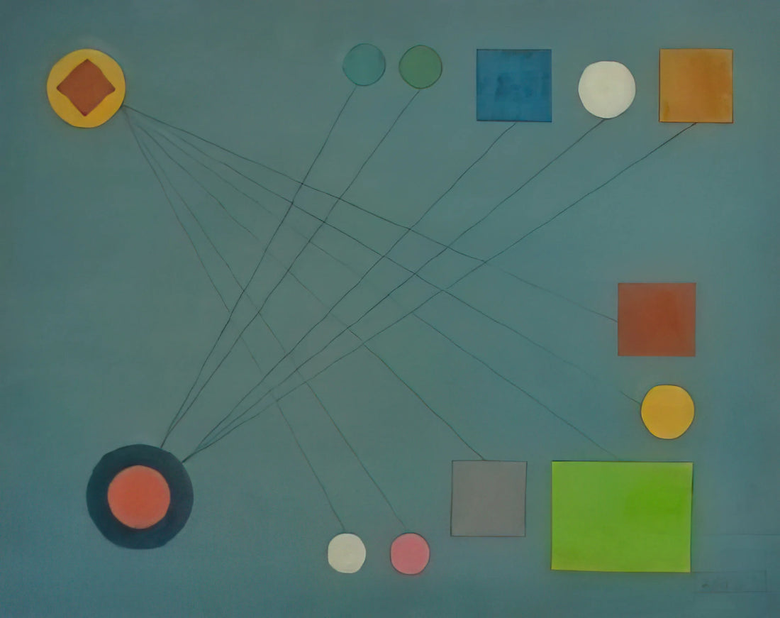 Lolo Soldevilla: The Visionary Cuban Artist Who Bridged Abstraction and Architecture - De la Serie Cartas Celestes - 1956 1 by Lolo Soldevilla