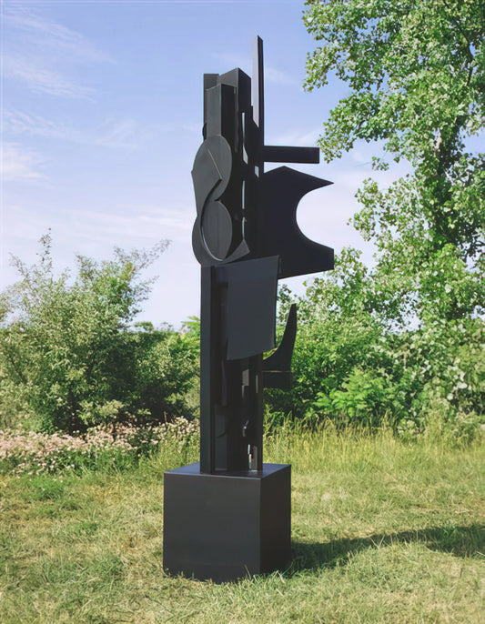 Louise Nevelson Artwork: The Monumental Legacy of a Sculptural Visionary - NIGHT TREE 1971 by Louise Nevelson