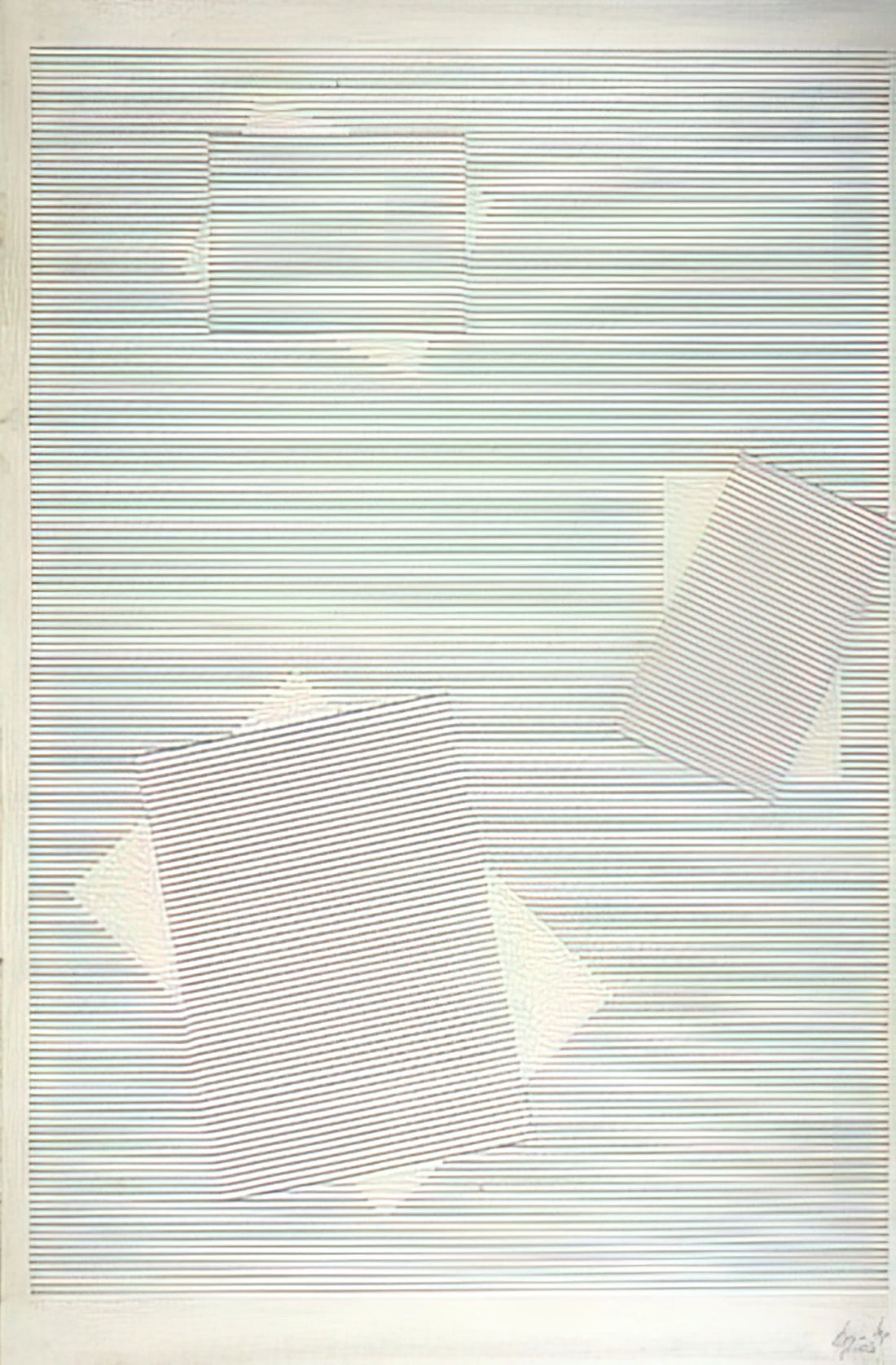 Lygia Pape Magnetized Space: Exploring the Brazilian Artist's Revolutionary Neo-Concrete Vision - Graphics - 1957 by Lygia Pape