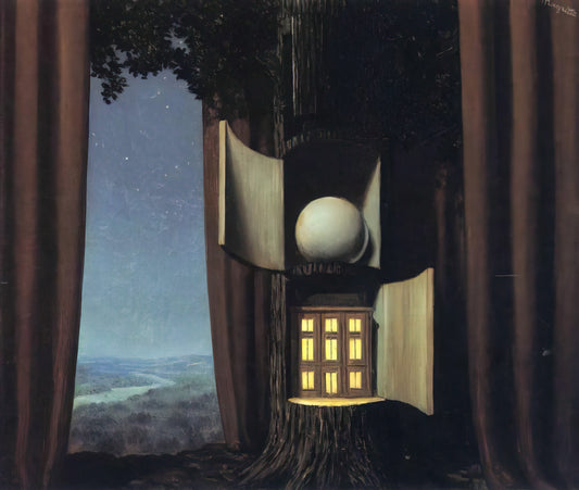 Magritte All Paintings: A Comprehensive Guide to the Surrealist Master's Oeuvre - THE VOICE OF BLOOD 1948 1 by Rene Magritte