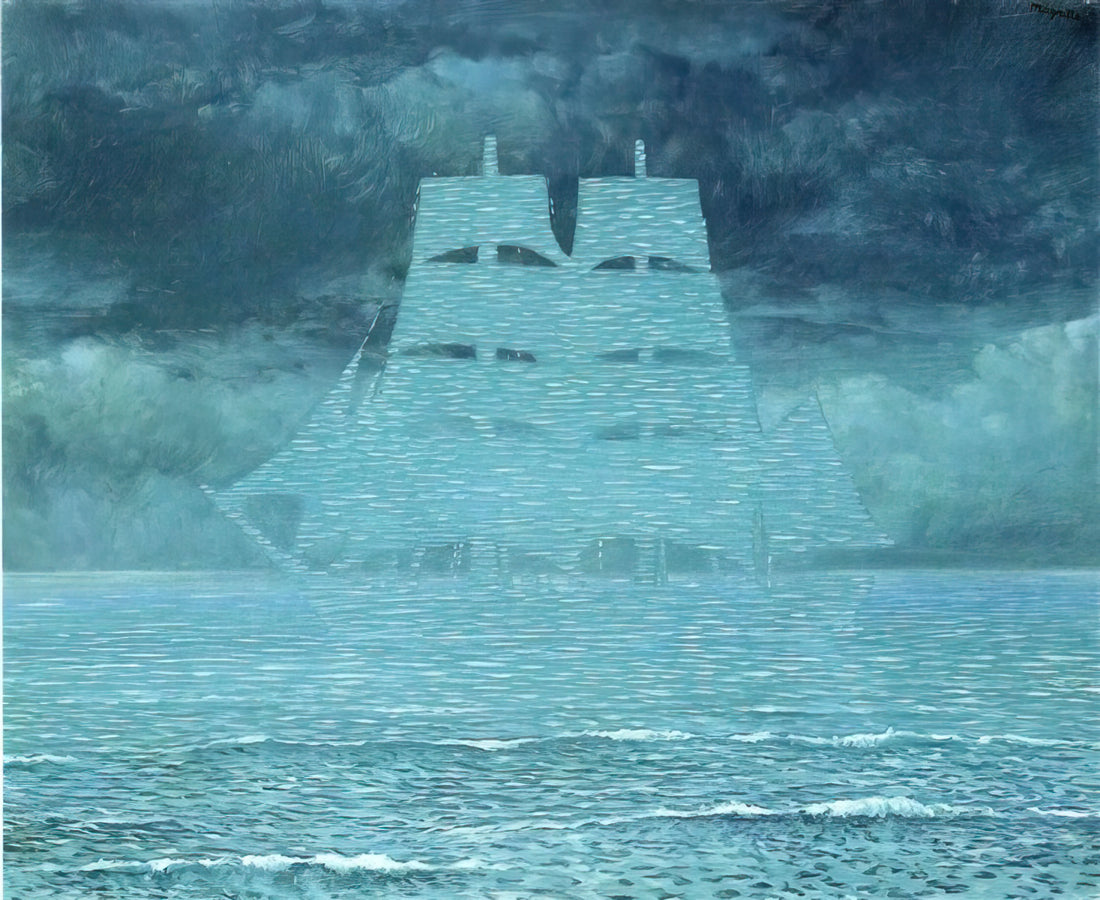 Magritte at the Guggenheim: A Surrealist Master's Vision in Museum Context - THE SEDUCER 1953 1 by Rene Magritte