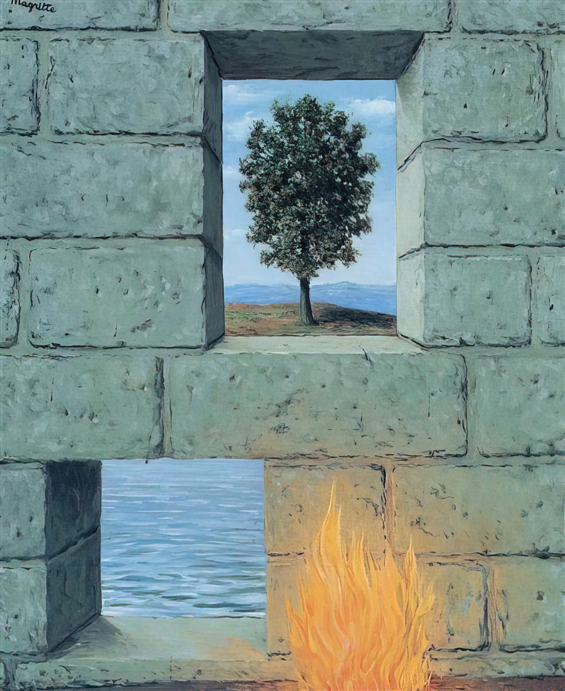 Magritte's 'The Fifth Season': A Surrealist Masterpiece Decoded - MENTAL COMPLACENCY 1950 by Rene Magritte