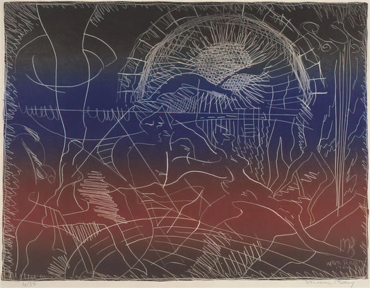 Man Ray Light Painting: The Revolutionary Technique That Redefined Photography - UNTITLED ABSTRACT by Man Ray