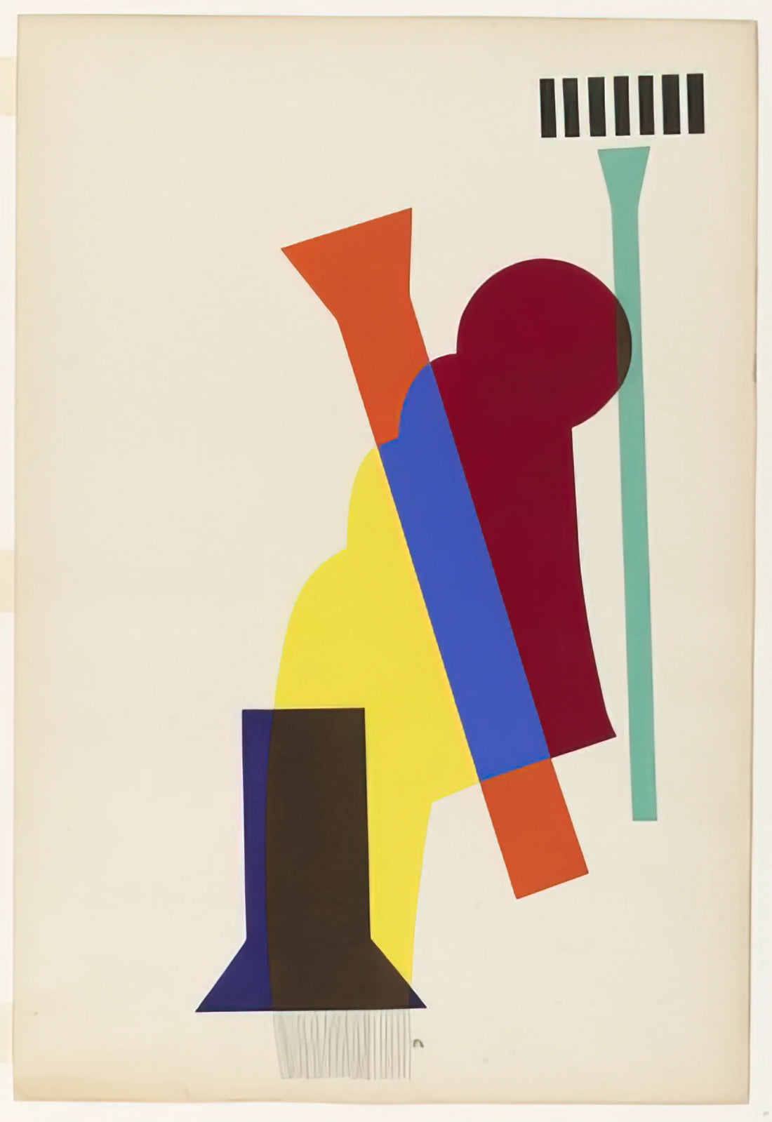 Man Ray Reproduction: The Art of Replicating a Surrealist Vision - CONCRETE MIXER FROM THE PORTFOLIO REVOLVING DOORS 1926 by Man Ray