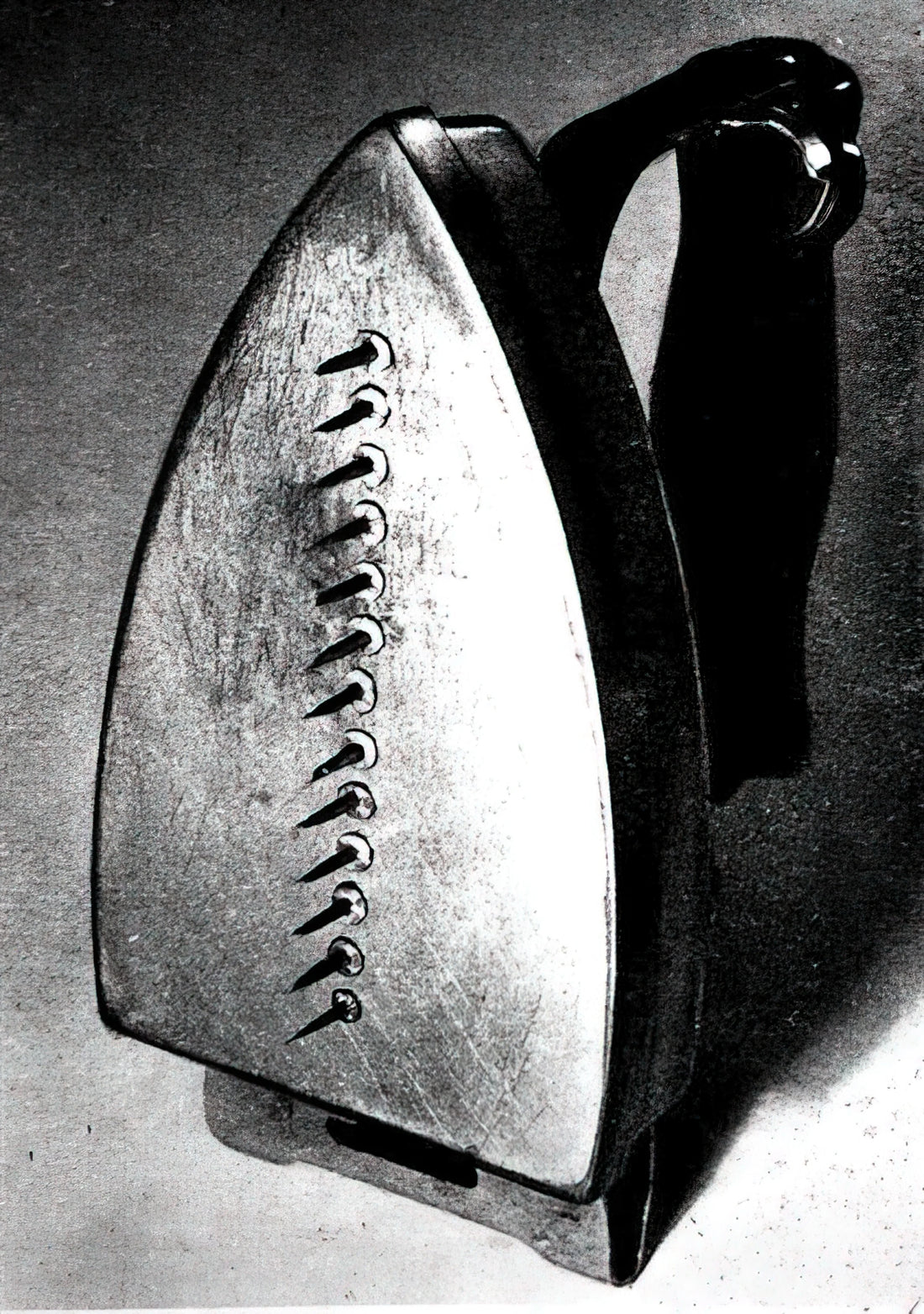 Man Ray & Marchesa Casati: A Surrealist Symphony of Light and Shadow - THE GIFT 1921 by Man Ray