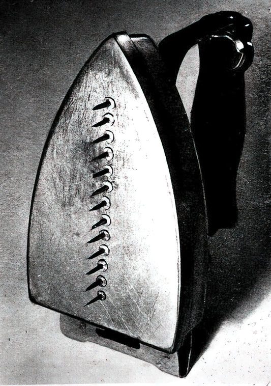 Man Ray & Marchesa Casati: A Surrealist Symphony of Light and Shadow - THE GIFT 1921 by Man Ray
