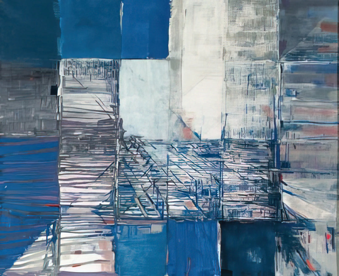 Maria Helena Vieira da Silva: The Portuguese Artist Who Redefined Abstract Space - Dislocation du labyrinthe - Tachisme by Maria Helena Vieira da Silva
