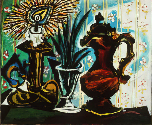 María Ruiz Picasso: The Matriarch Who Shaped Pablo Picasso's Artistic Vision - Still life with candle by Pablo Picasso