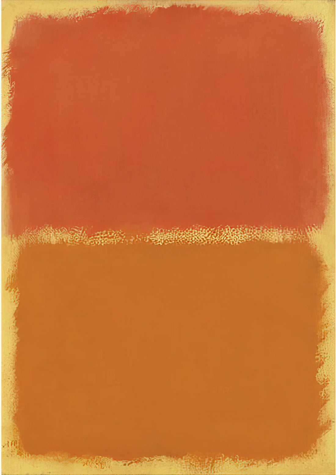 Mark Rothko 1952: The Pivotal Year That Defined Color Field Painting - Orange, Red, Orange - 1961 by Mark Rothko