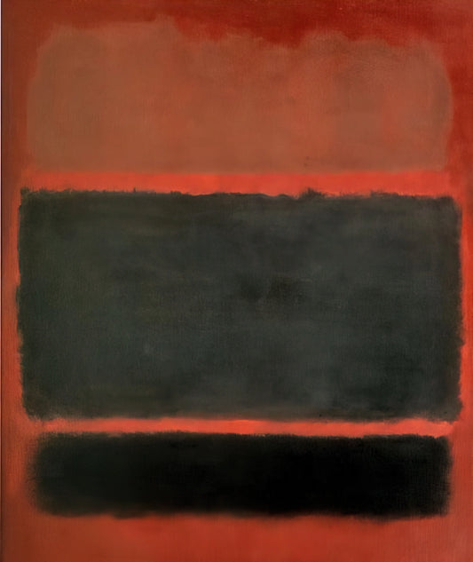 Mark Rothko All Paintings: A Journey Through Color, Form, and Transcendence - No.20 - 1957 by Mark Rothko