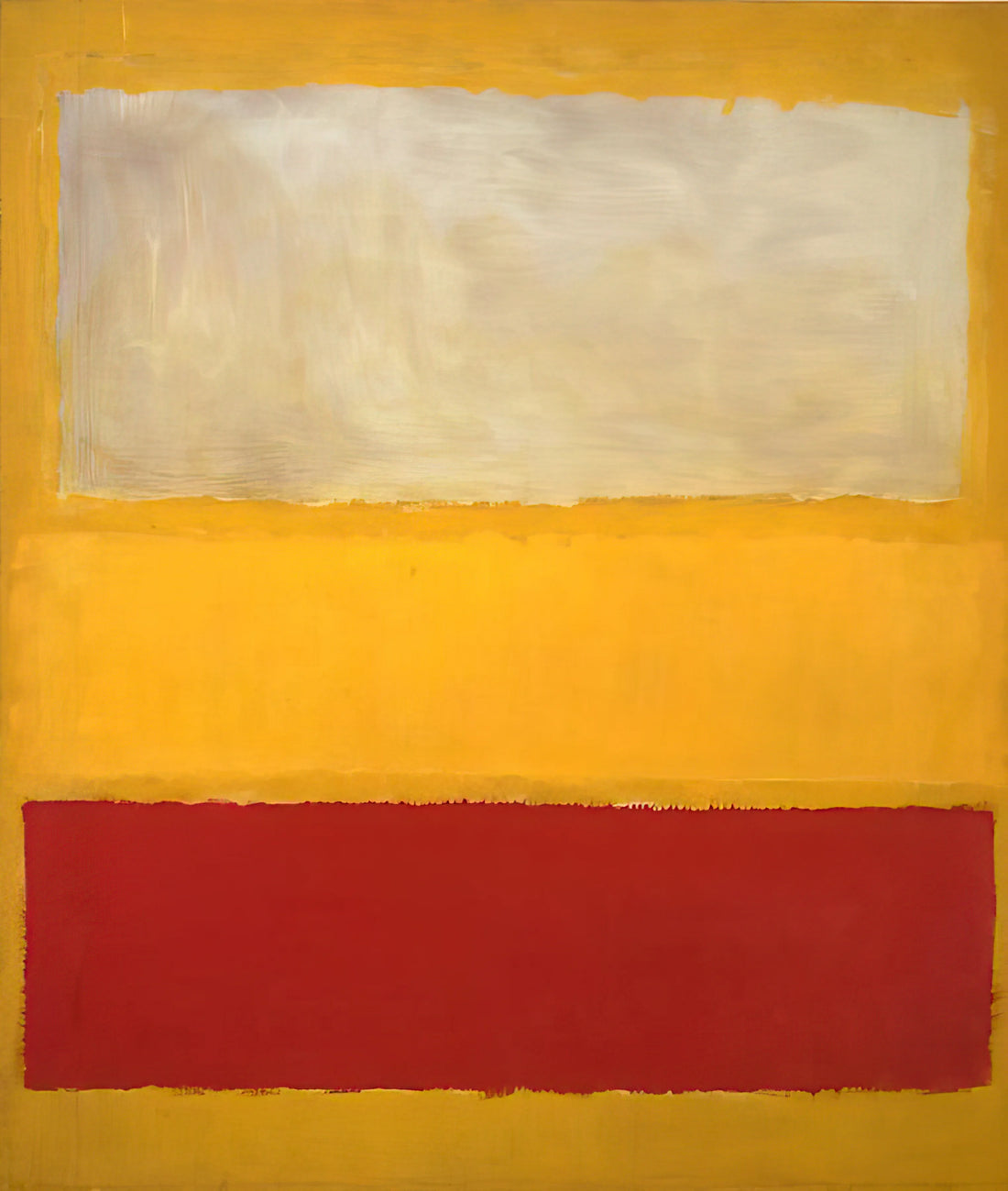 Mark Rothko PBS: Understanding the Artist's Vision Through Documentary and Art - No. 13 White, Red on Yellow by Mark Rothko