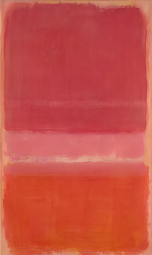 Mark Rothko Red on Red: The Emotional Power of Color Field Painting - Untitled Red - 1956 by Mark Rothko