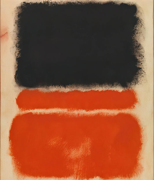 Mark Rothko Untitled 1964: A Masterpiece of Color Field Painting - Red - 1968 by Mark Rothko